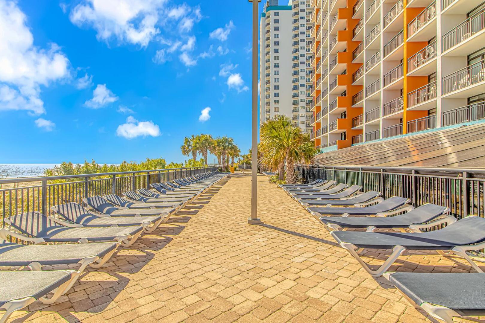 Oceanview 1 Bedroom Suite Landmark Resort 548 Perfect For A Couple Or Party Of 4 Myrtle Beach Eksteriør bilde